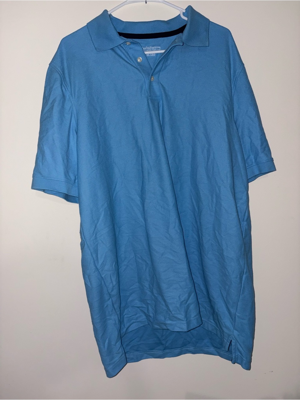 croft & barrow Light Blue Men's Polo Shirt